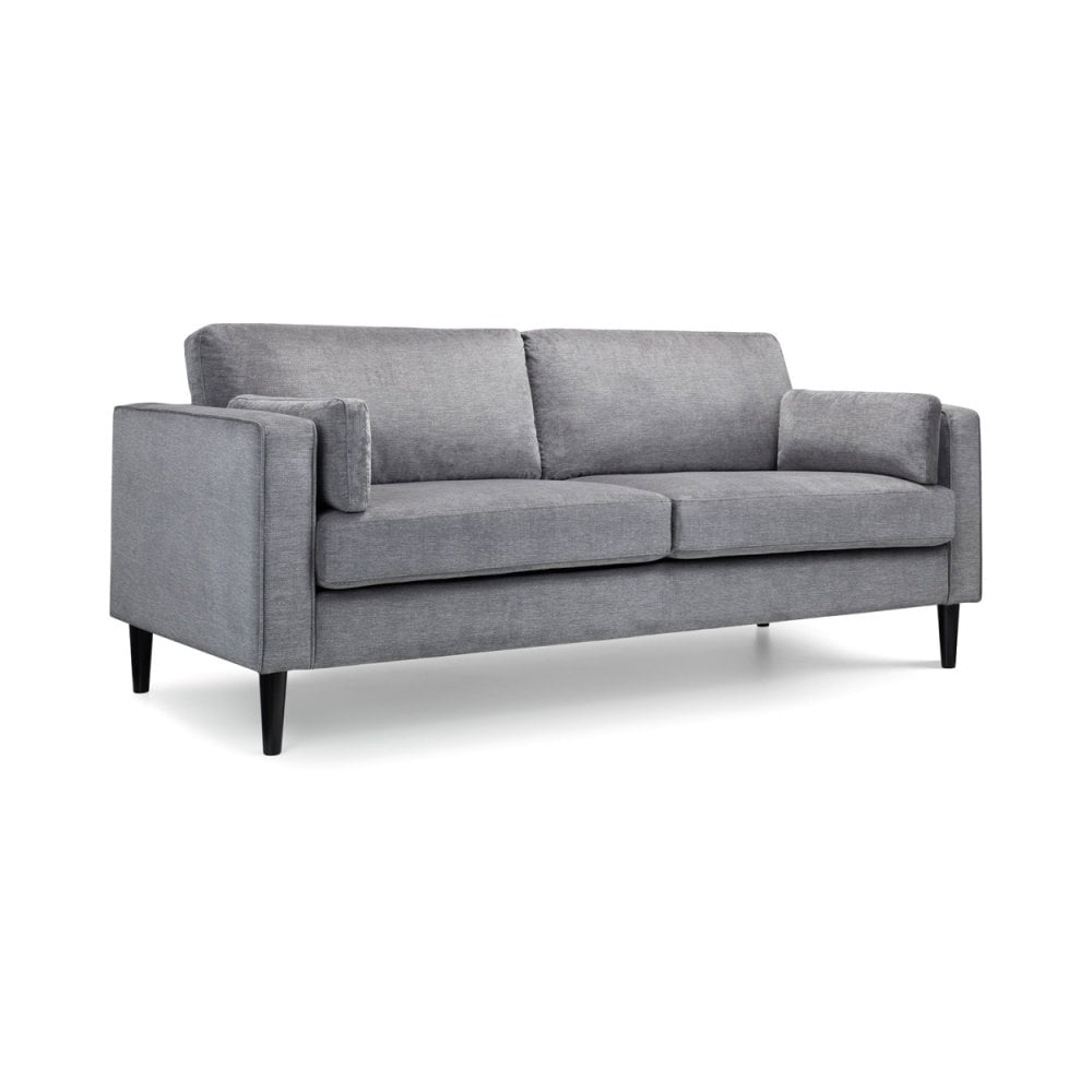 Hayward 3 Seater - Grey Chenille Fabric