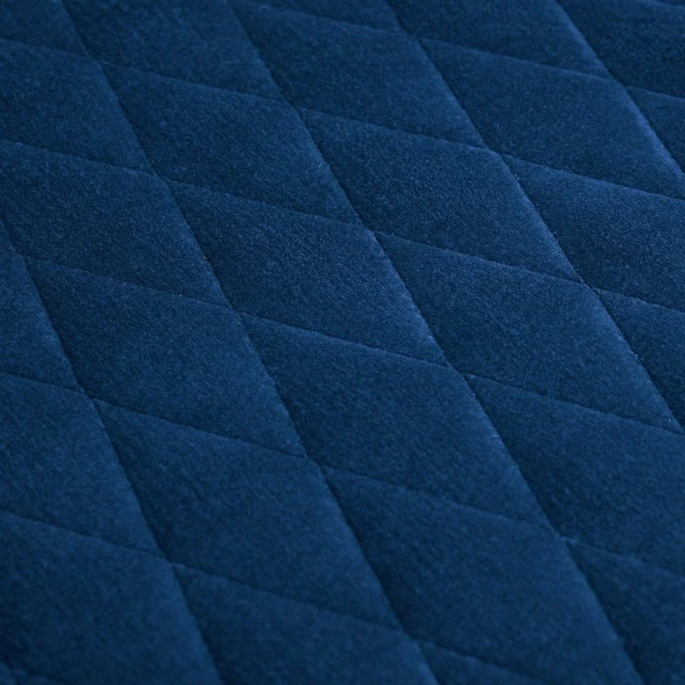 Luxe High Back Bench - Blue