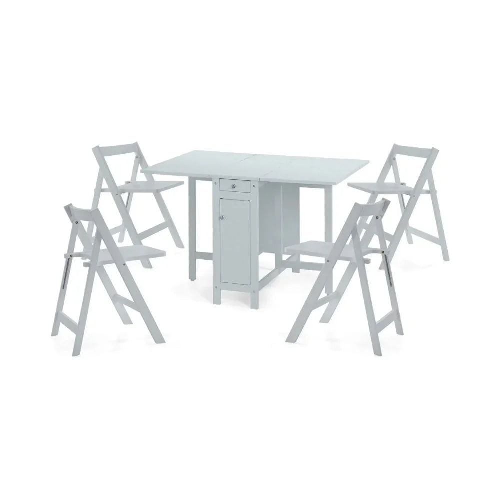 Savoy Dining Set - Light Grey