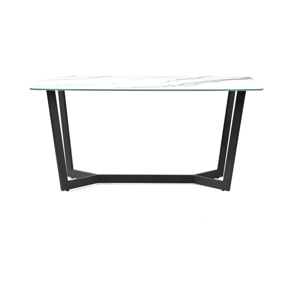 Olympus Dining Table - White Marble