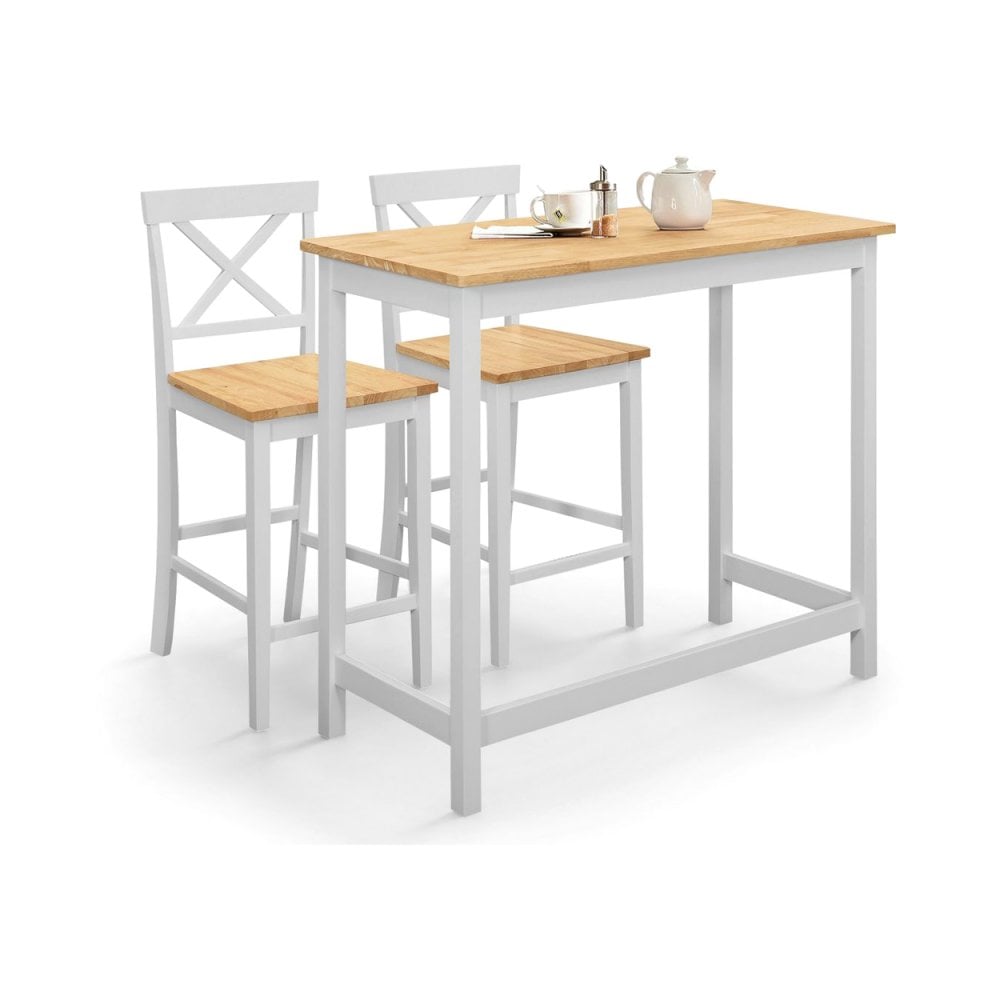Marlow Bar Set - Elephant Grey & Oak