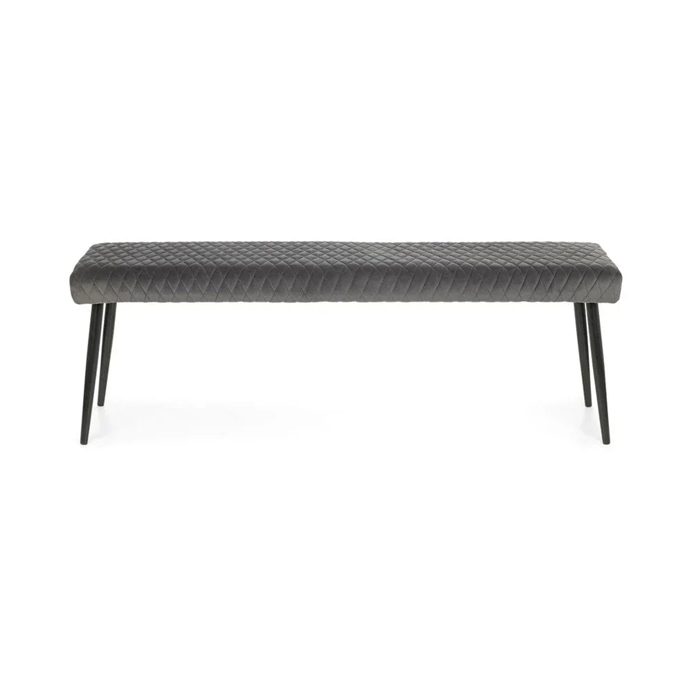 Luxe Low Bench - Grey