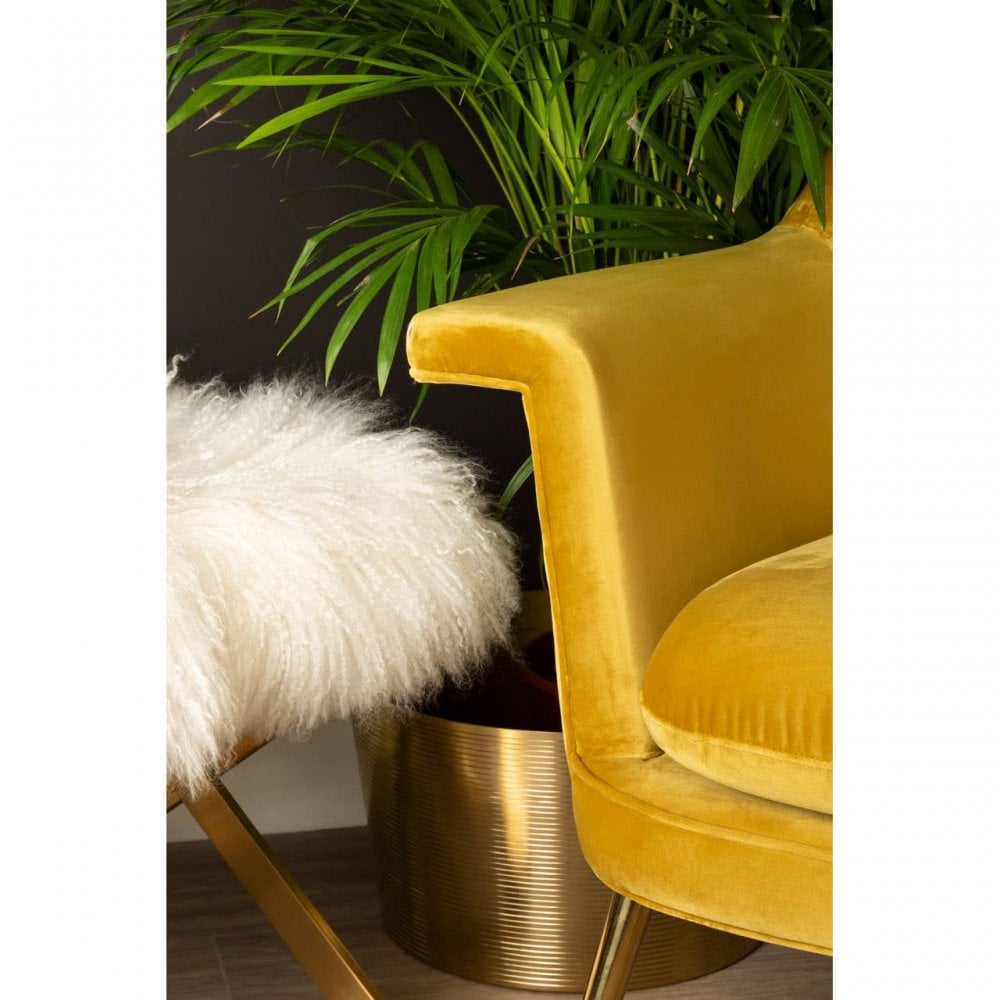 Coris Sheepskin Stool