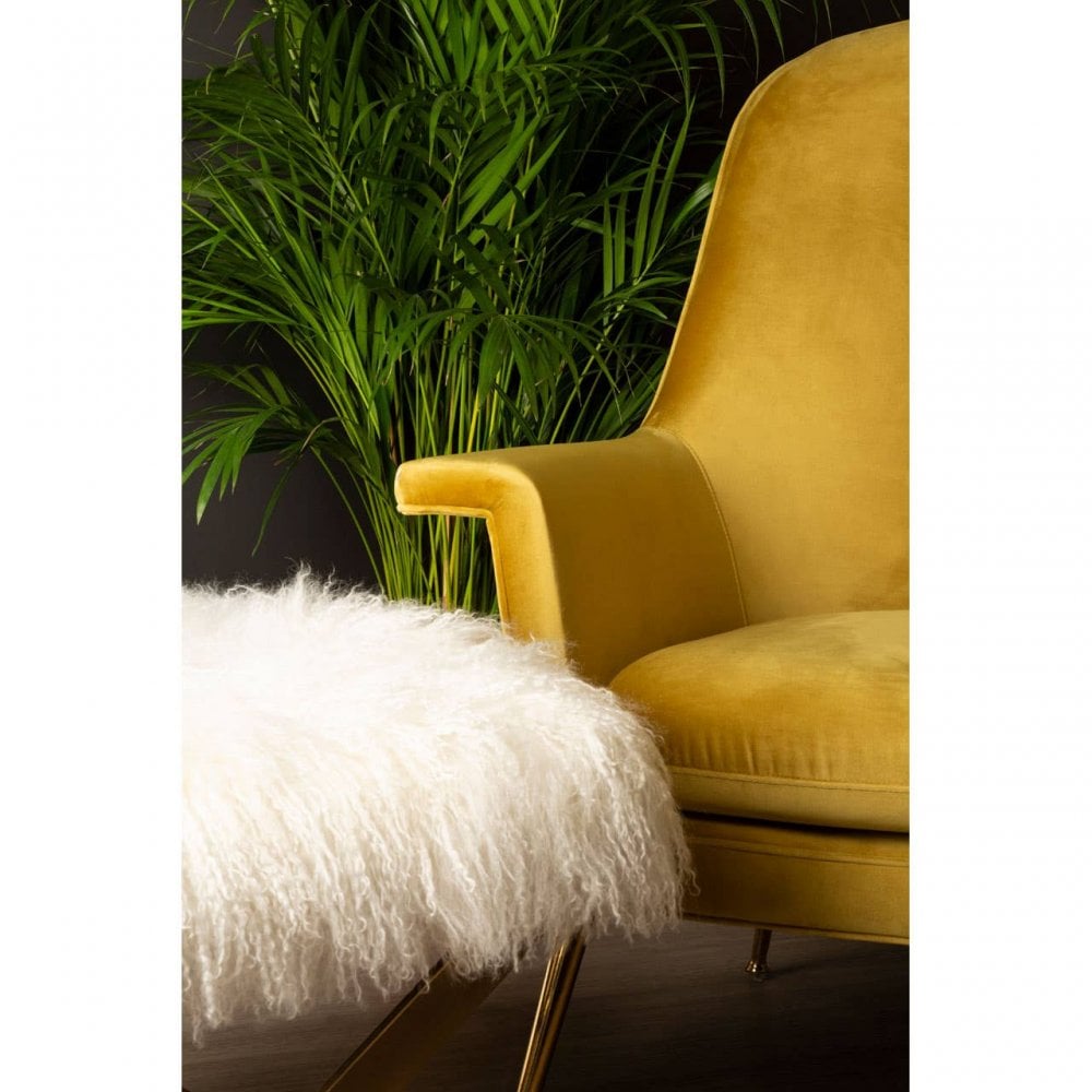 Coris Sheepskin Stool