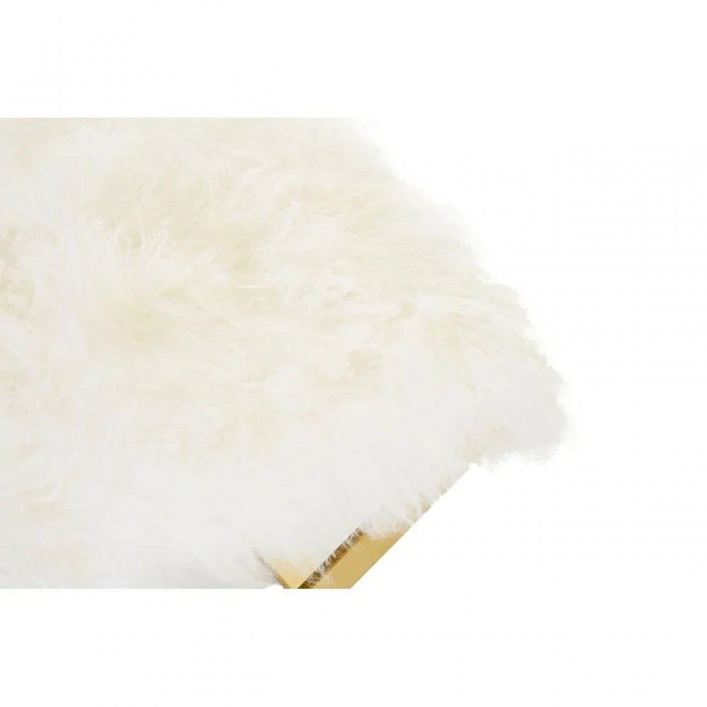 Coris Sheepskin Stool
