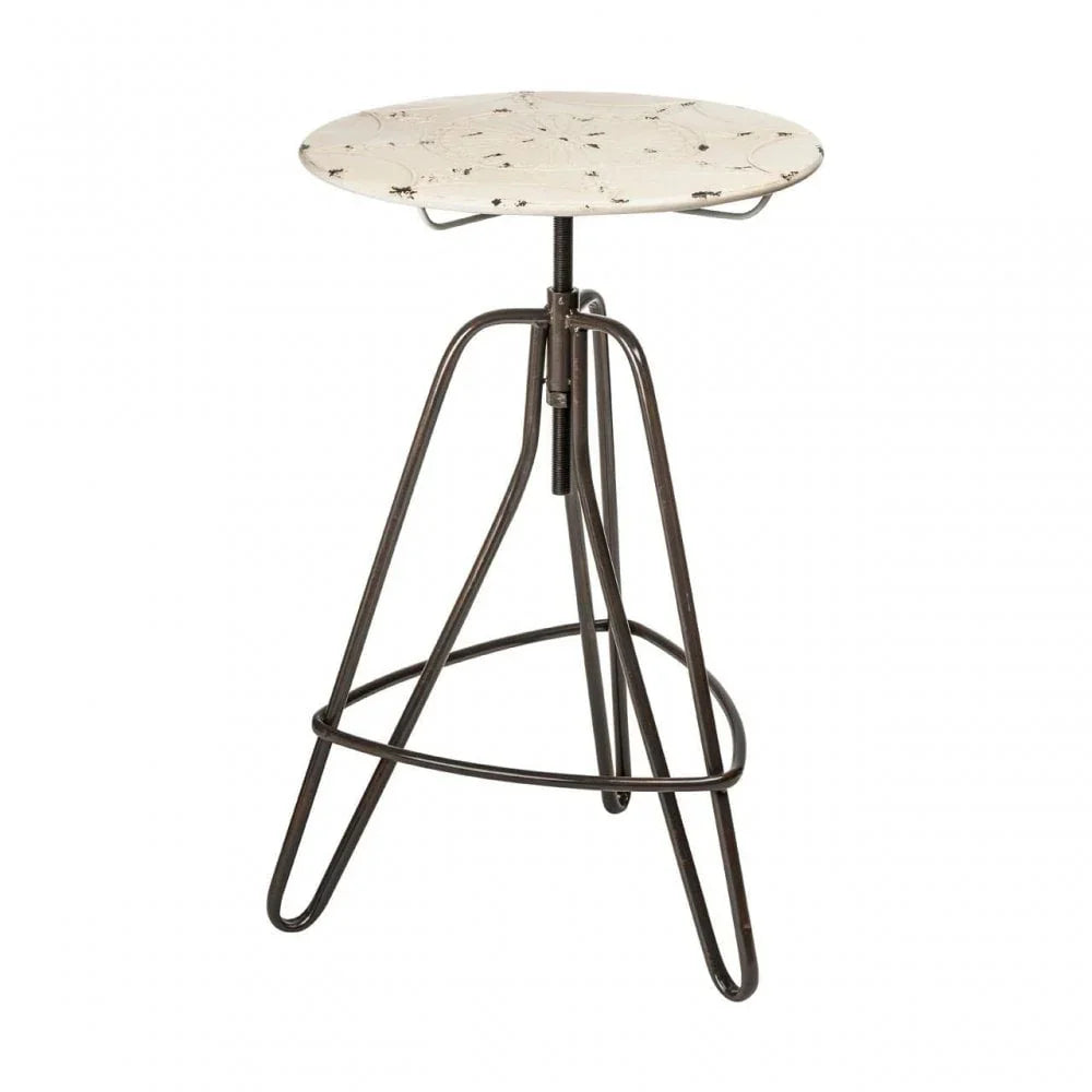 Craft Cream Metal Table
