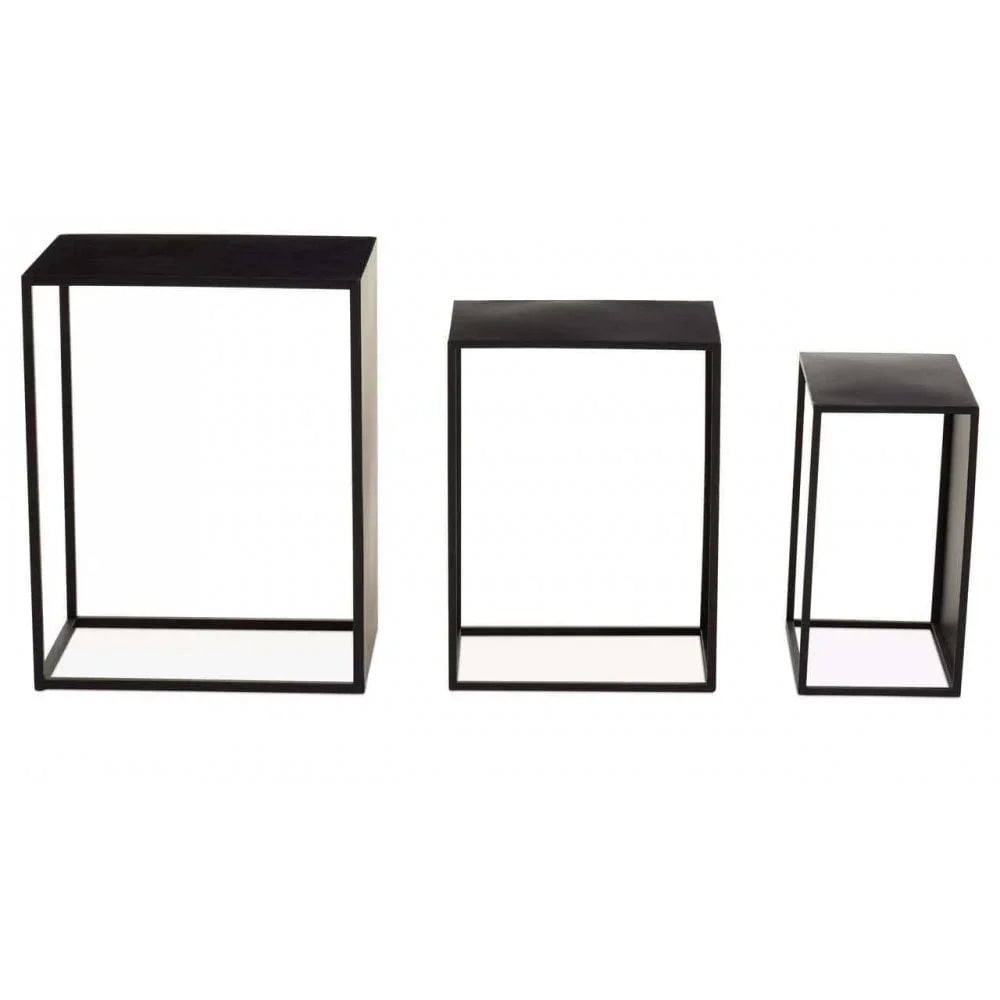 Rialto Set Of Three Rectangular Side Tables