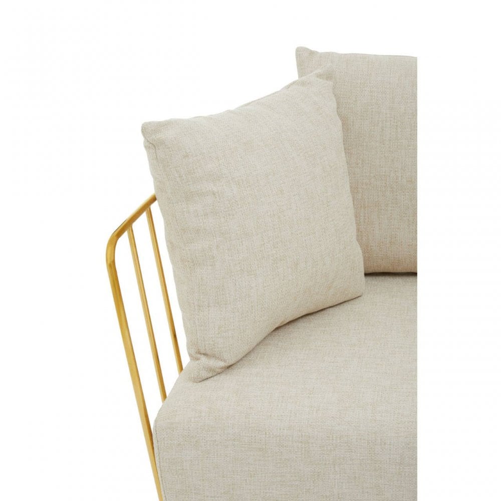 Flora Two Seat Fabric Sofa