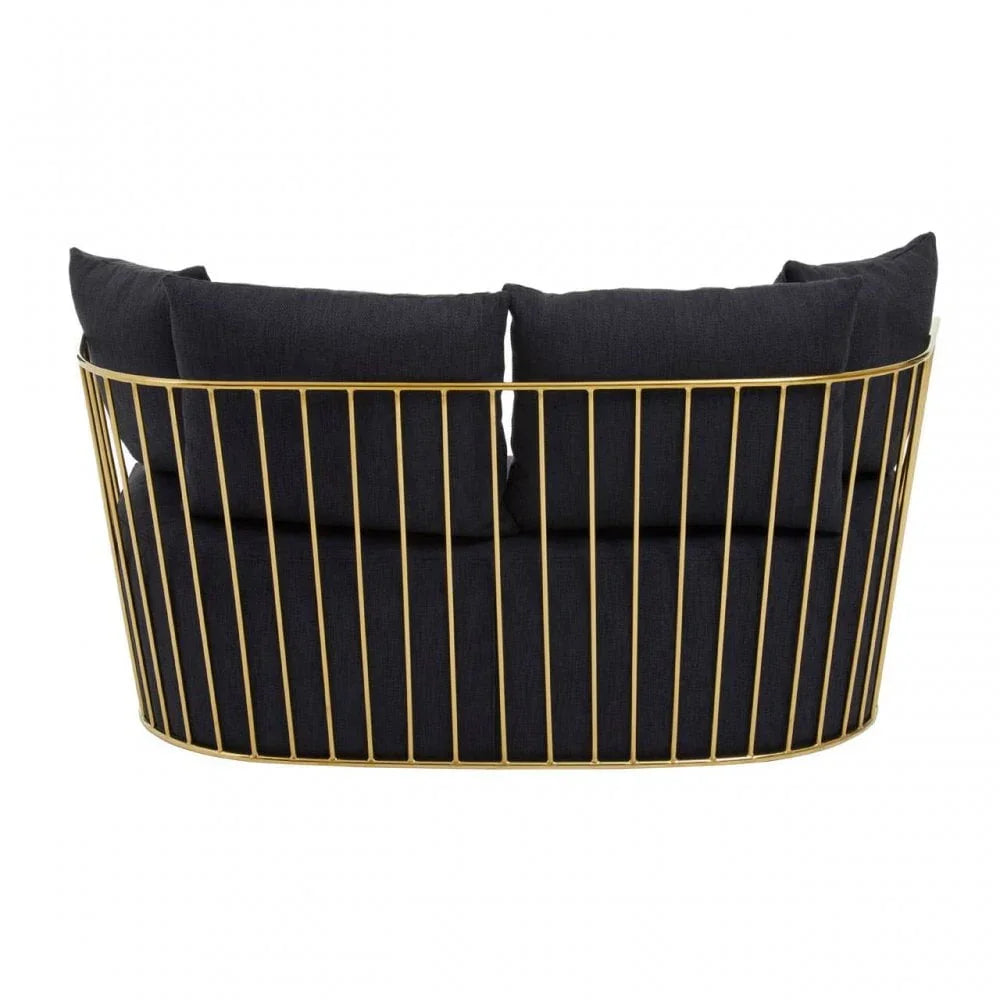 Flora Two Seat Fabric Sofa