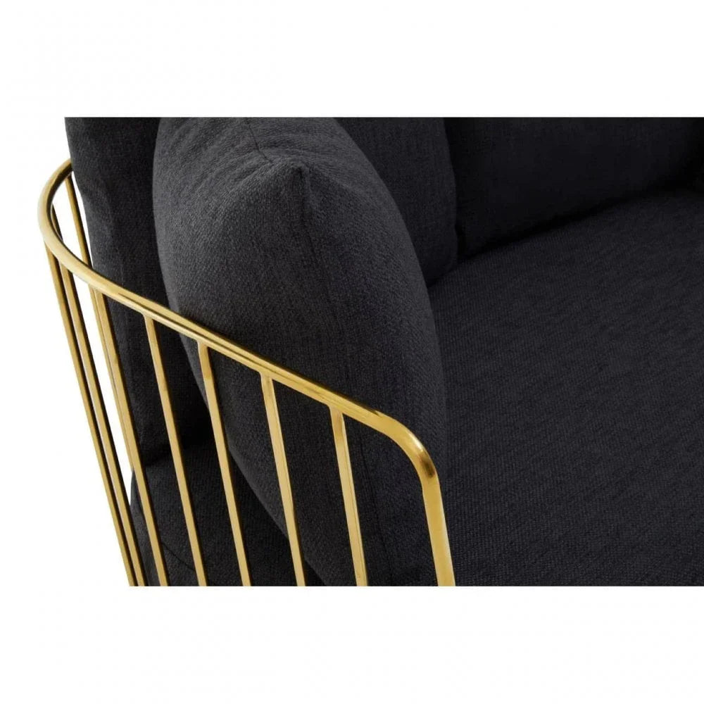 Flora Two Seat Fabric Sofa