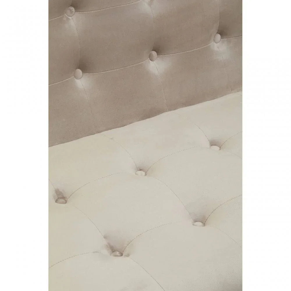 Flora Two Seat Velvet Sofa