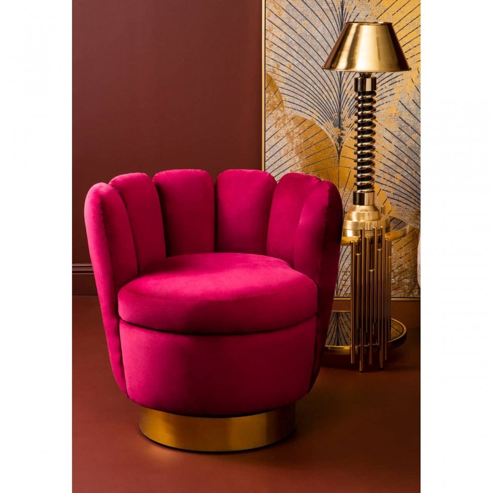 Clyde Velvet Chair