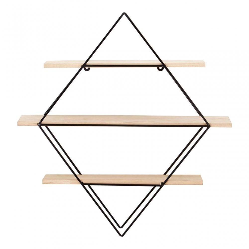 Brentwood 3 Tier Rhombus Shelves