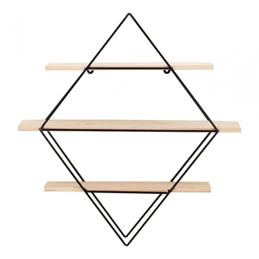 Brentwood 3 Tier Rhombus Shelves