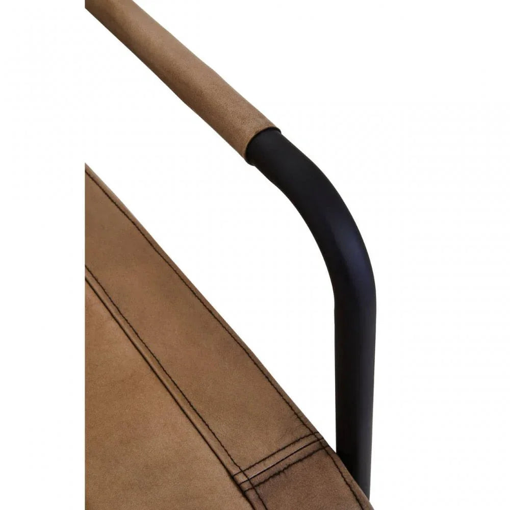 Bison Leather Armchair