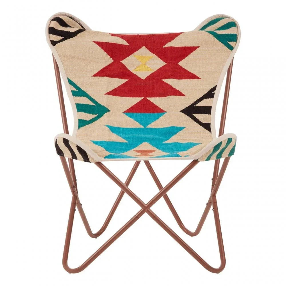 Safina Multicolour Butterfly Chair