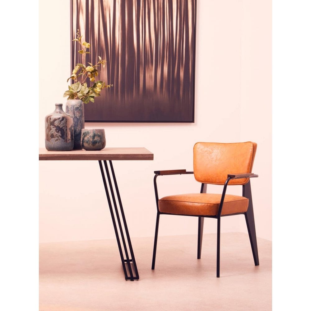 Dalton Camel Armchair