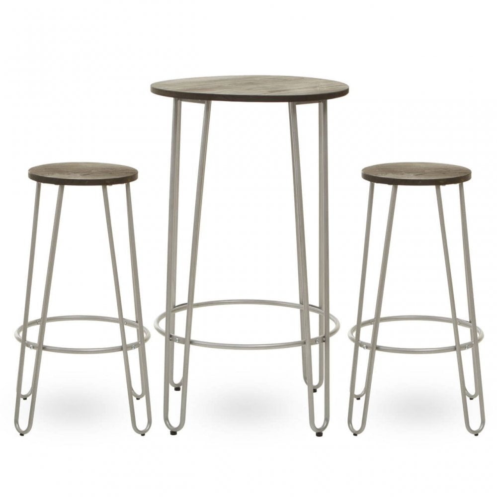 Diston Silver Three Piece Bar Set