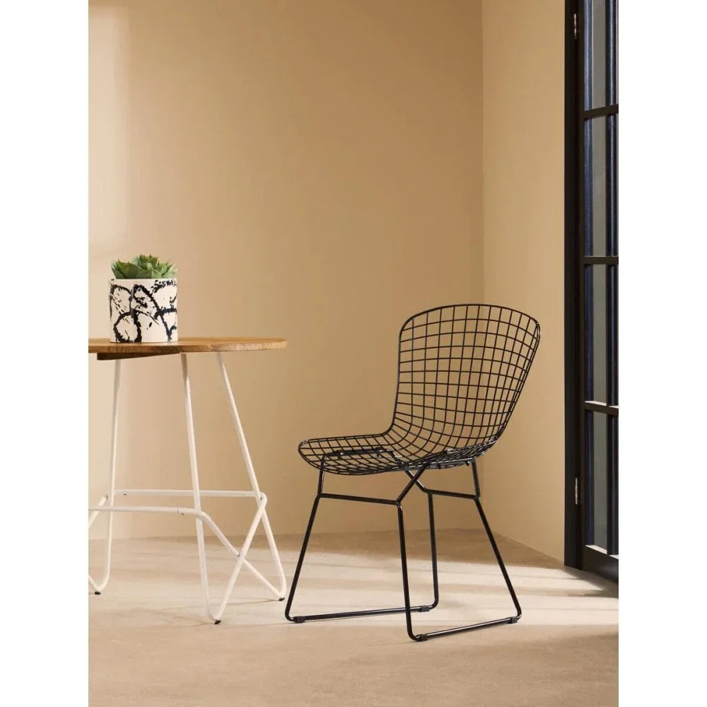Diston Black Wire Chair