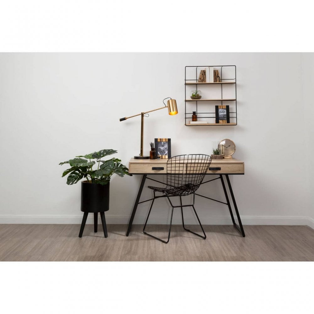 Diston Black Wire Chair