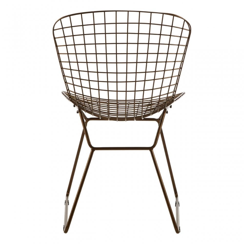 Diston Bronze Grid Frame Chair