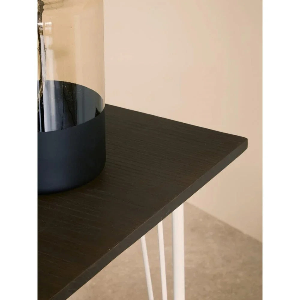 Diston White Elm Wood Table