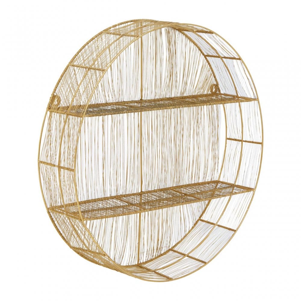 Orion Wire Round Wall Shelf