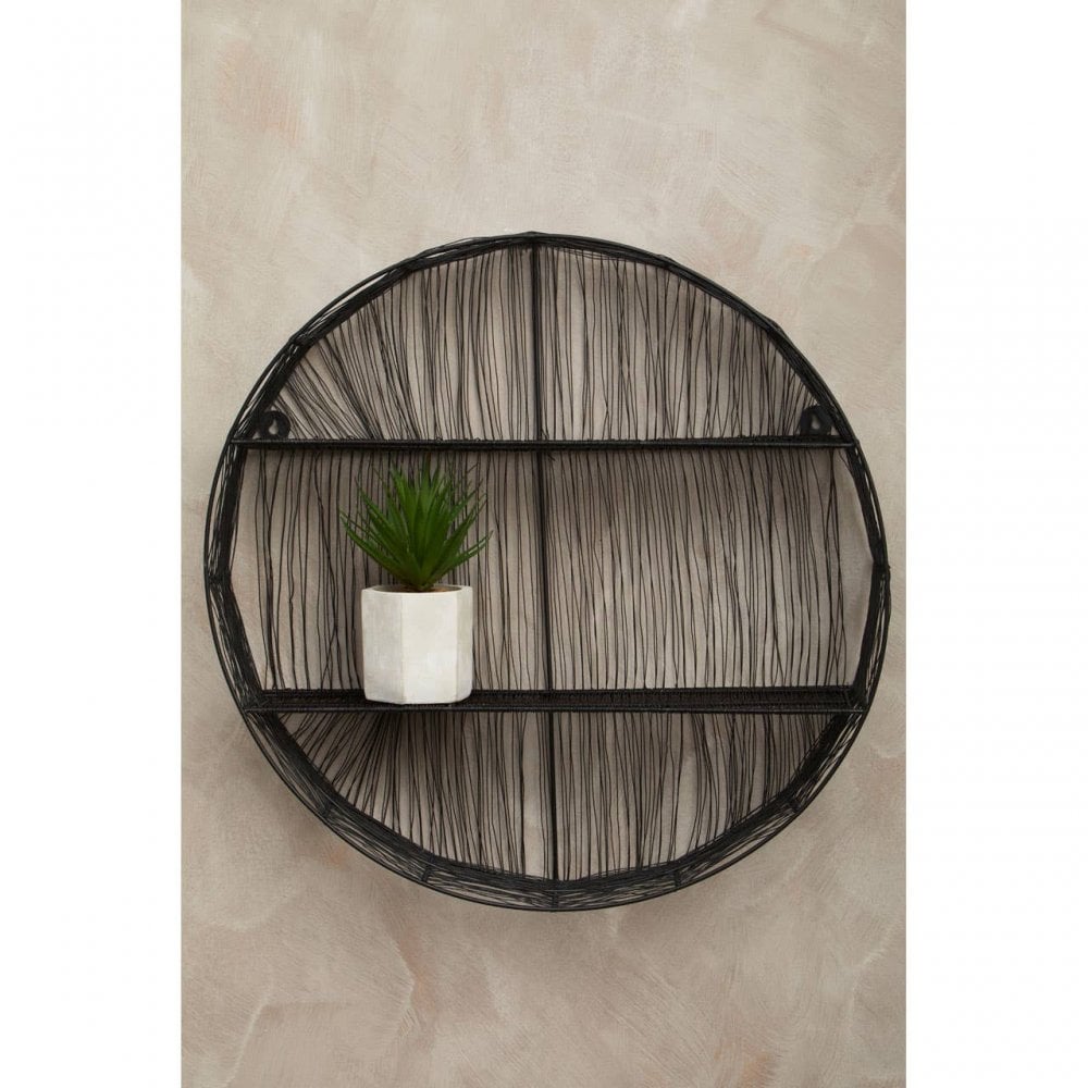 Orion Wire Round Wall Shelf