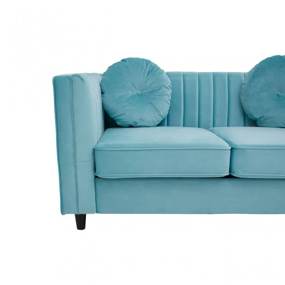 Farrah Two Seat Velvet Sofa