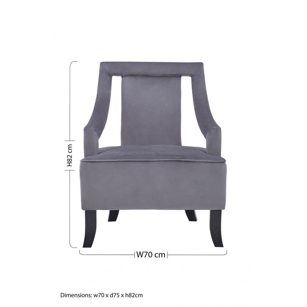 Celeste Velvet Chair