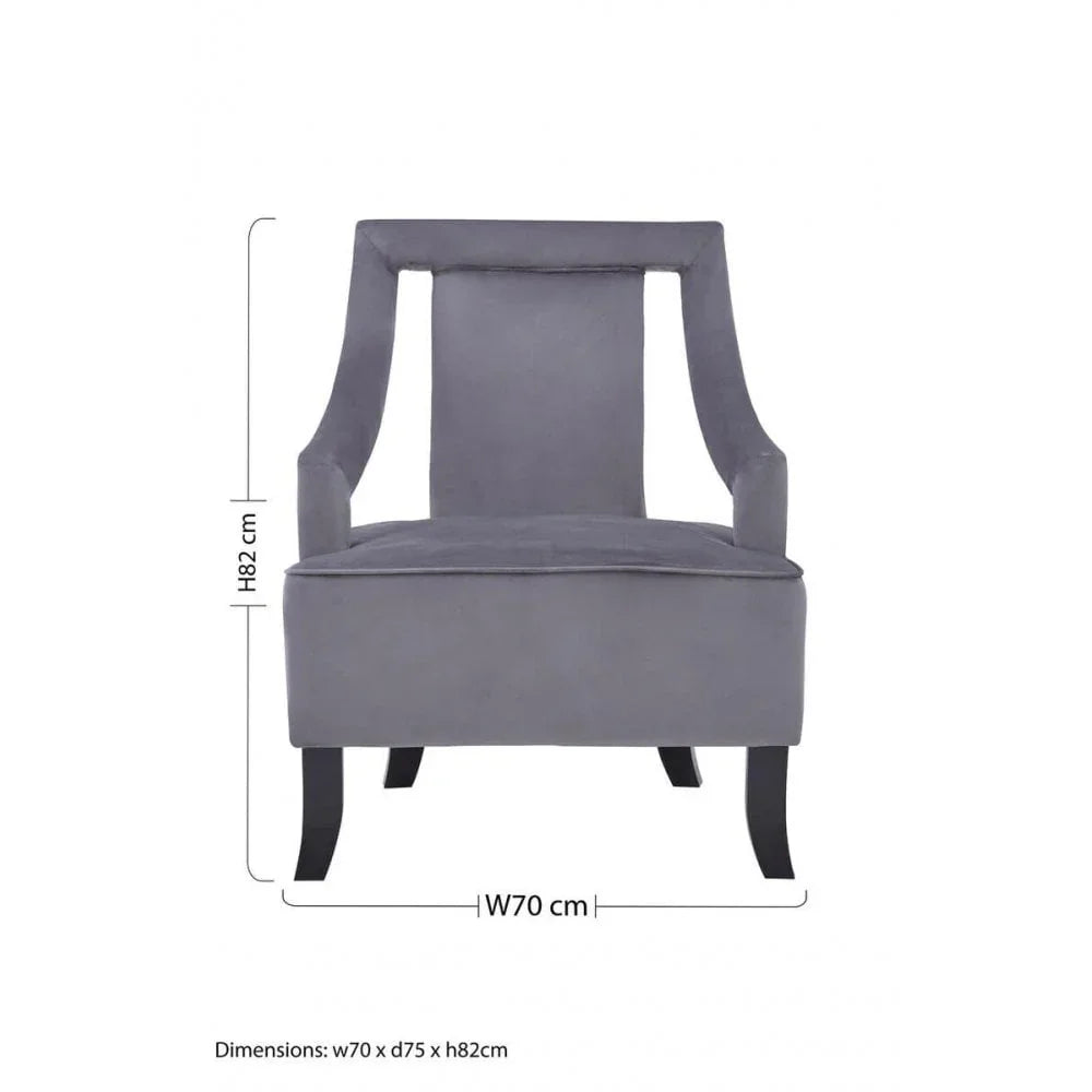 Celeste Velvet Chair