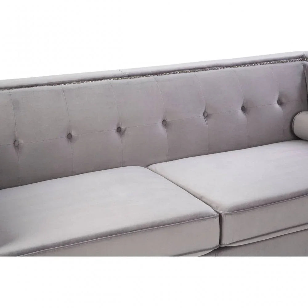 Emory 3 Seat Velvet Sofa