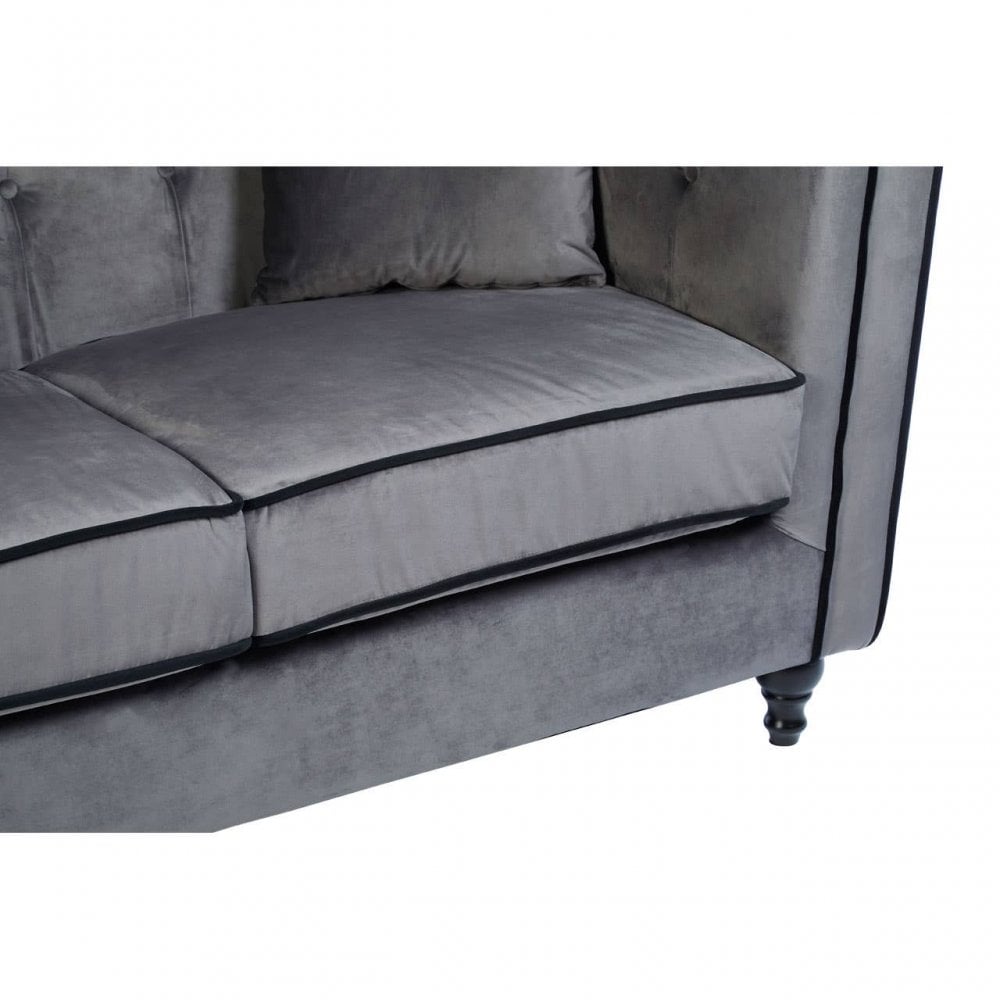 Daxton Velvet 3 Seat Sofa