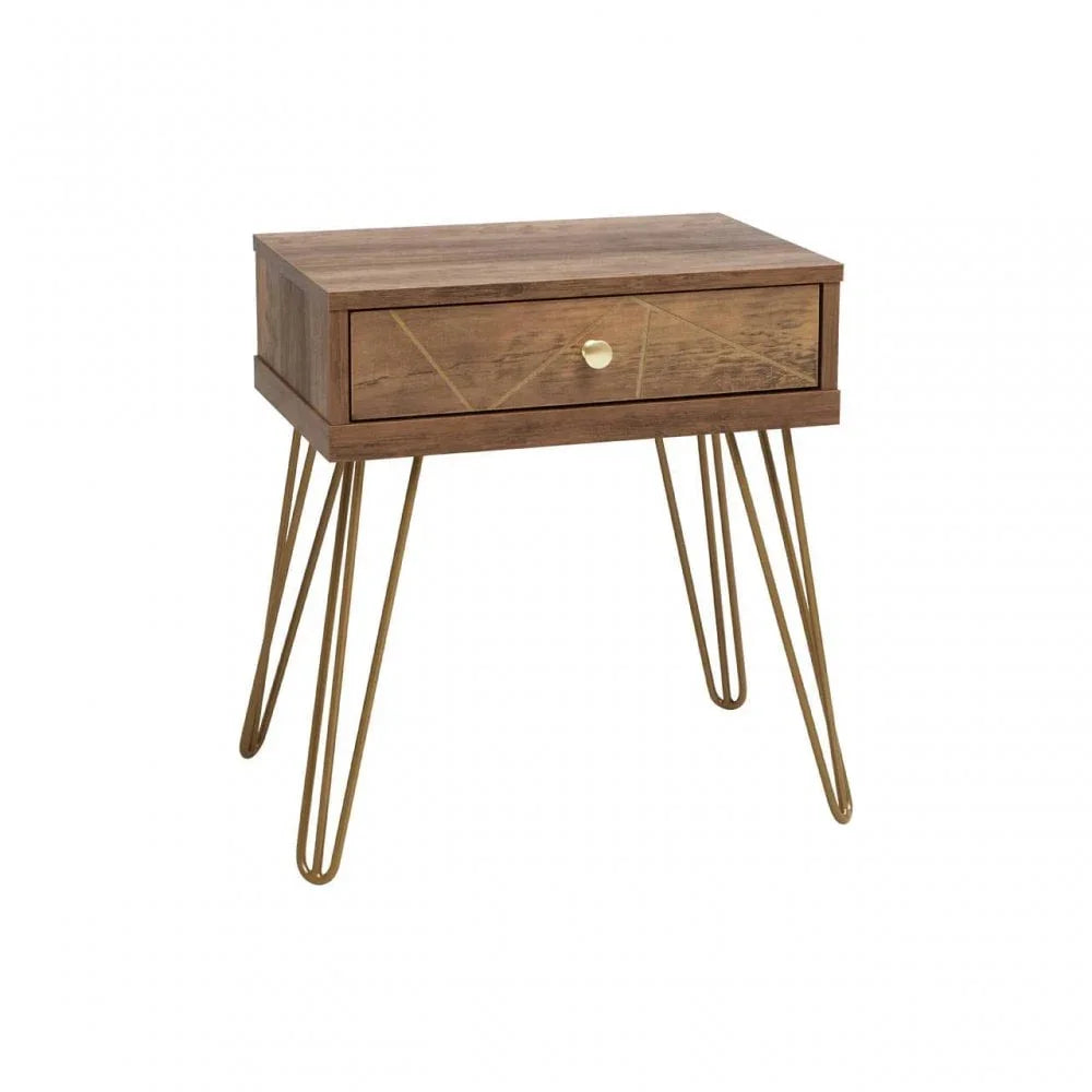 Milan One Drawer Side Table