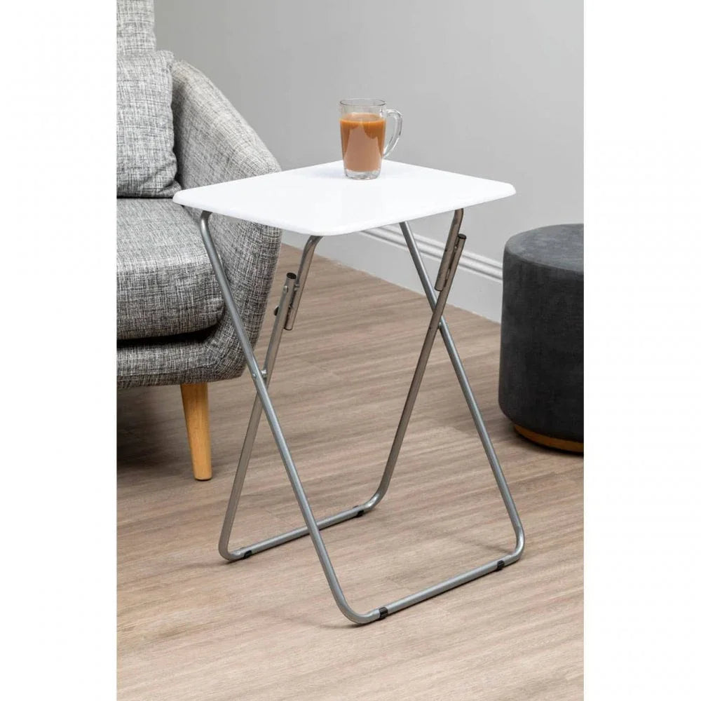 Gabby Collapsible Table with White Surface