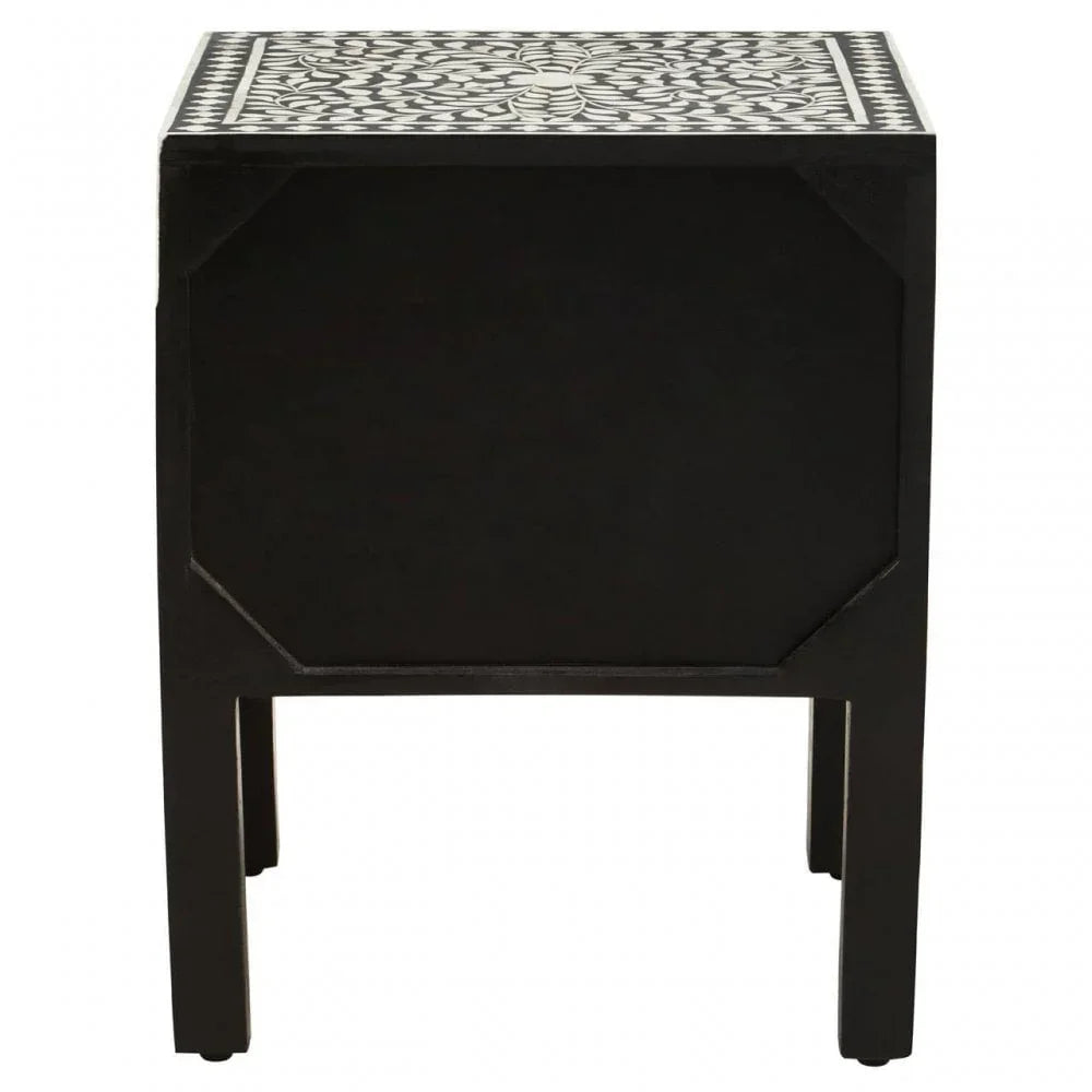 Meridian Two Drawer Side Table