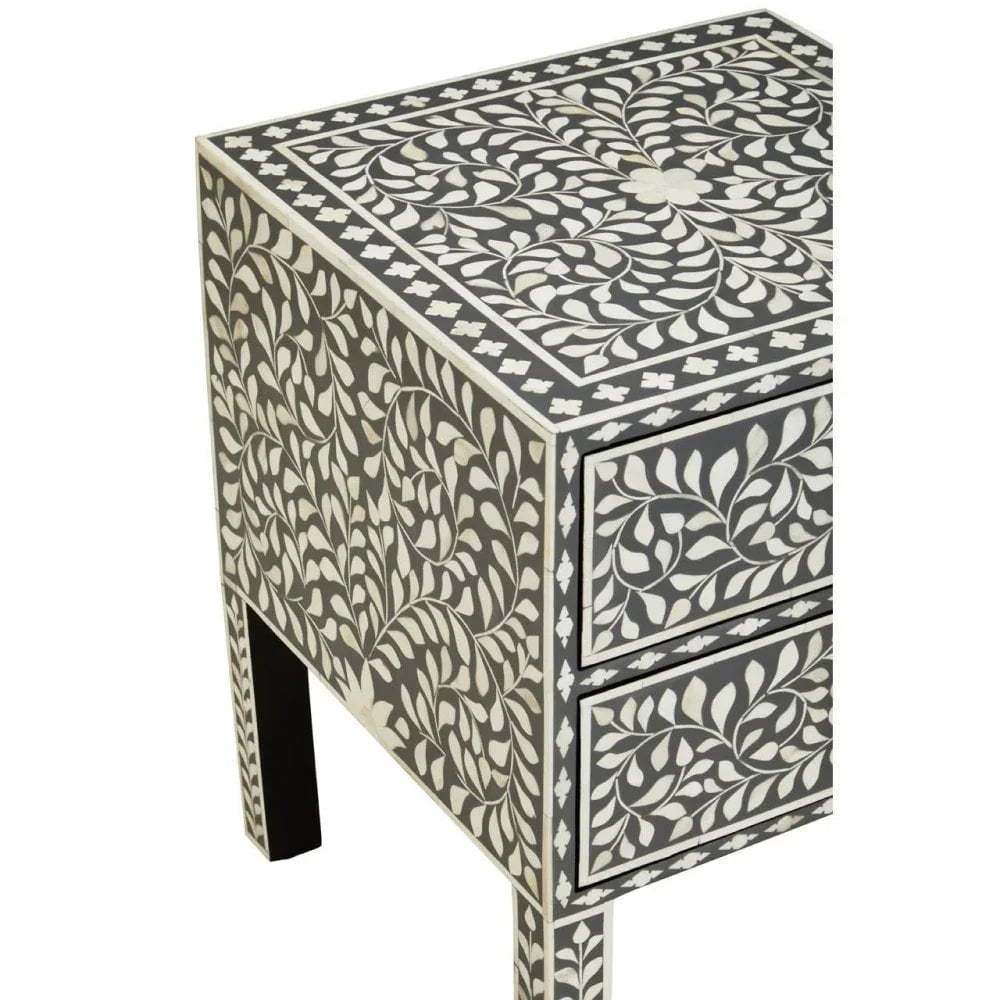 Meridian Two Drawer Side Table