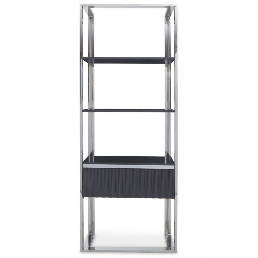 Verona Grey Shelf Unit