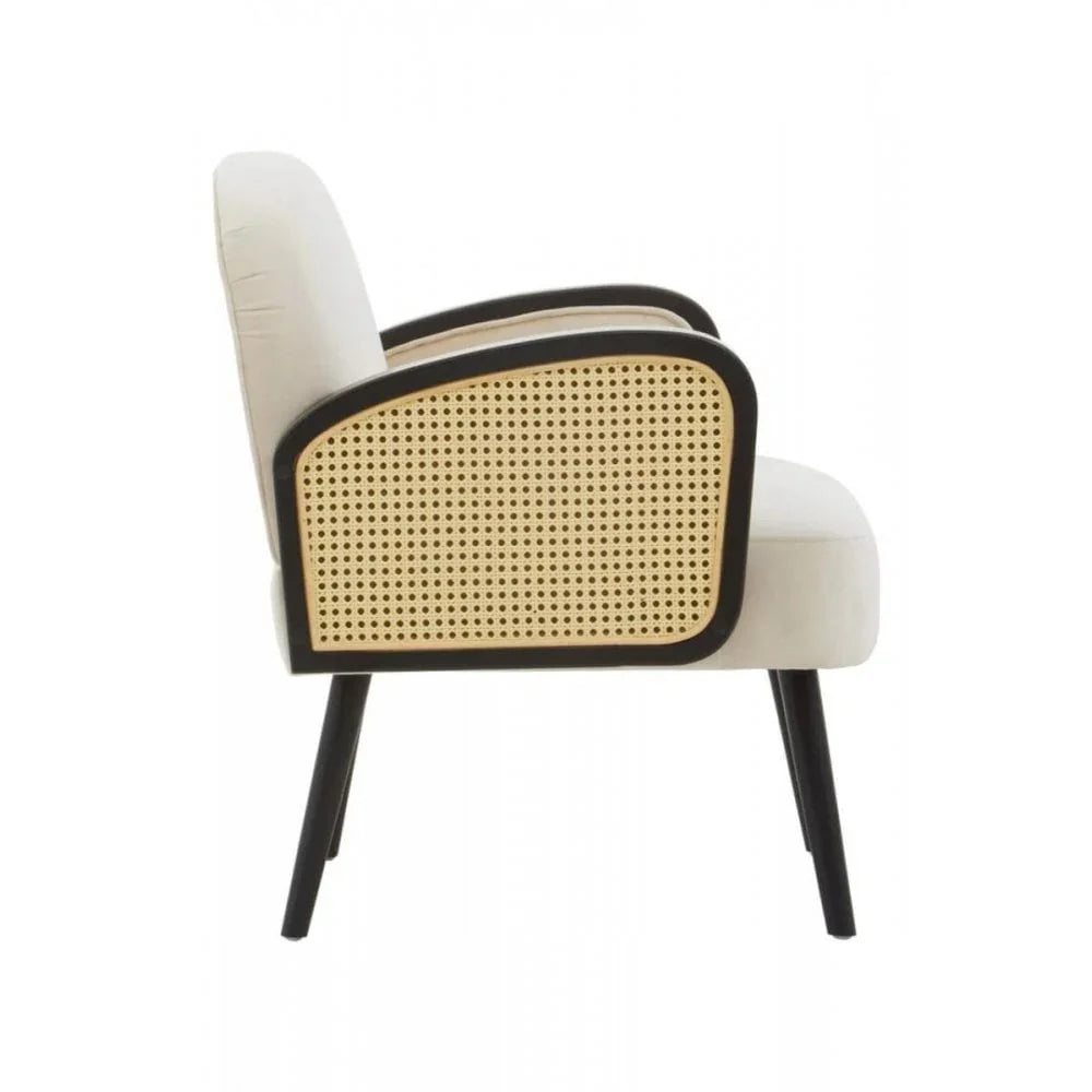 Elara Velvet Armchair