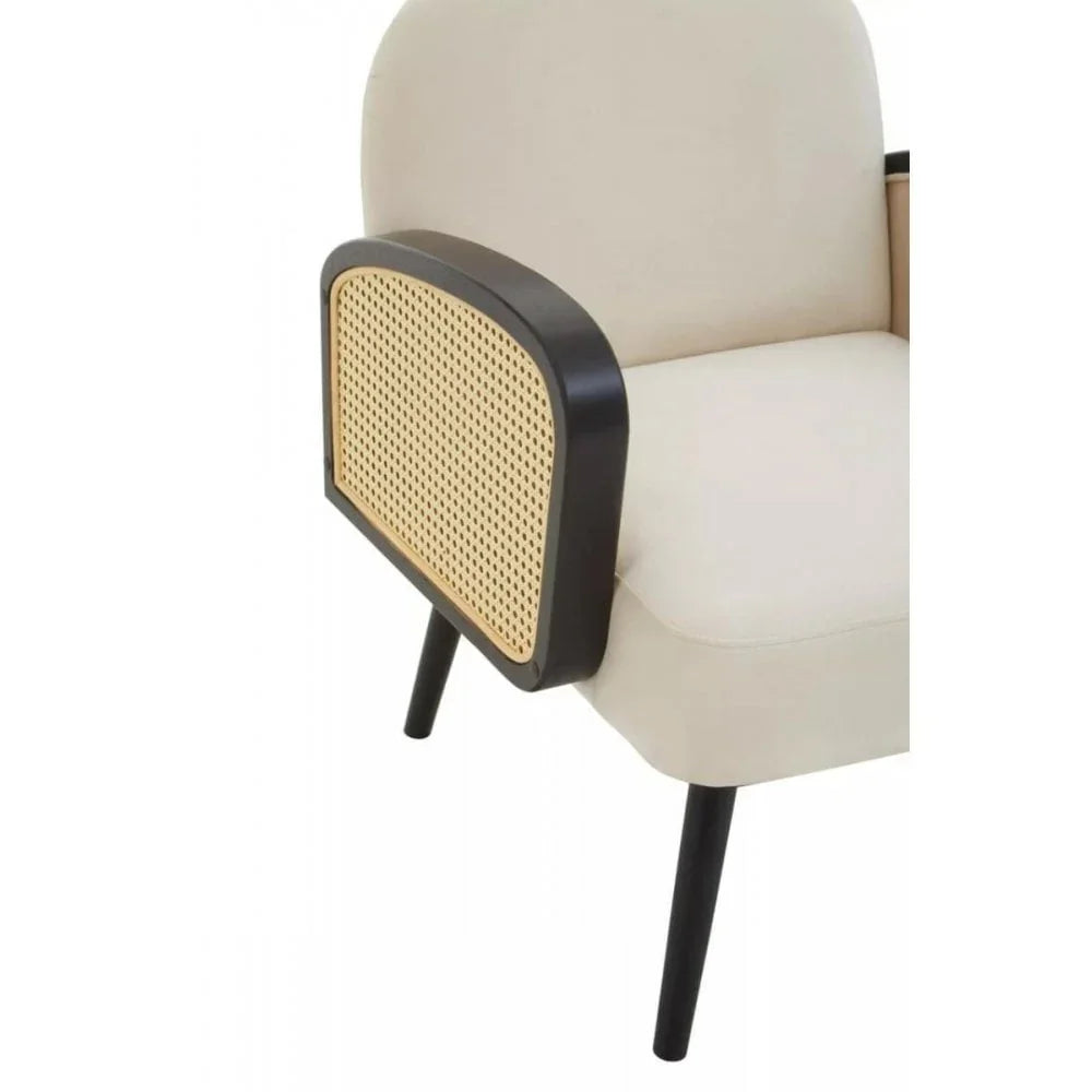 Elara Velvet Armchair