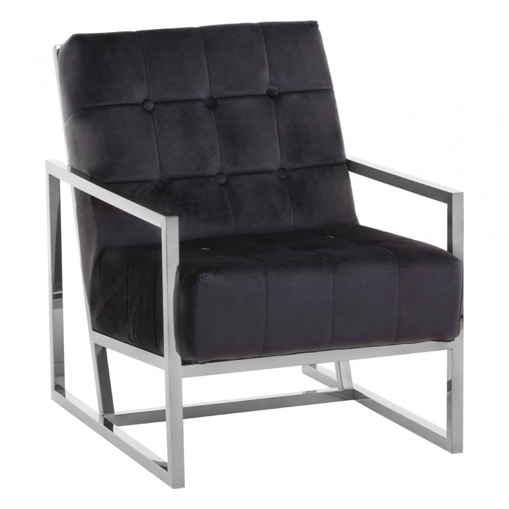 Lila Velvet Chair