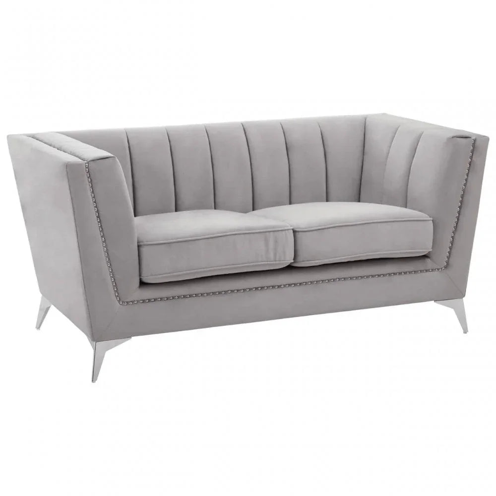 Mason Two Seat Velvet Sofa