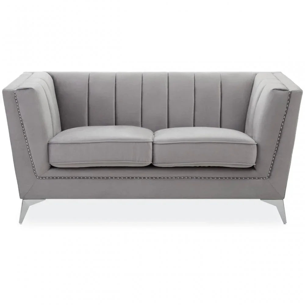 Mason Two Seat Velvet Sofa