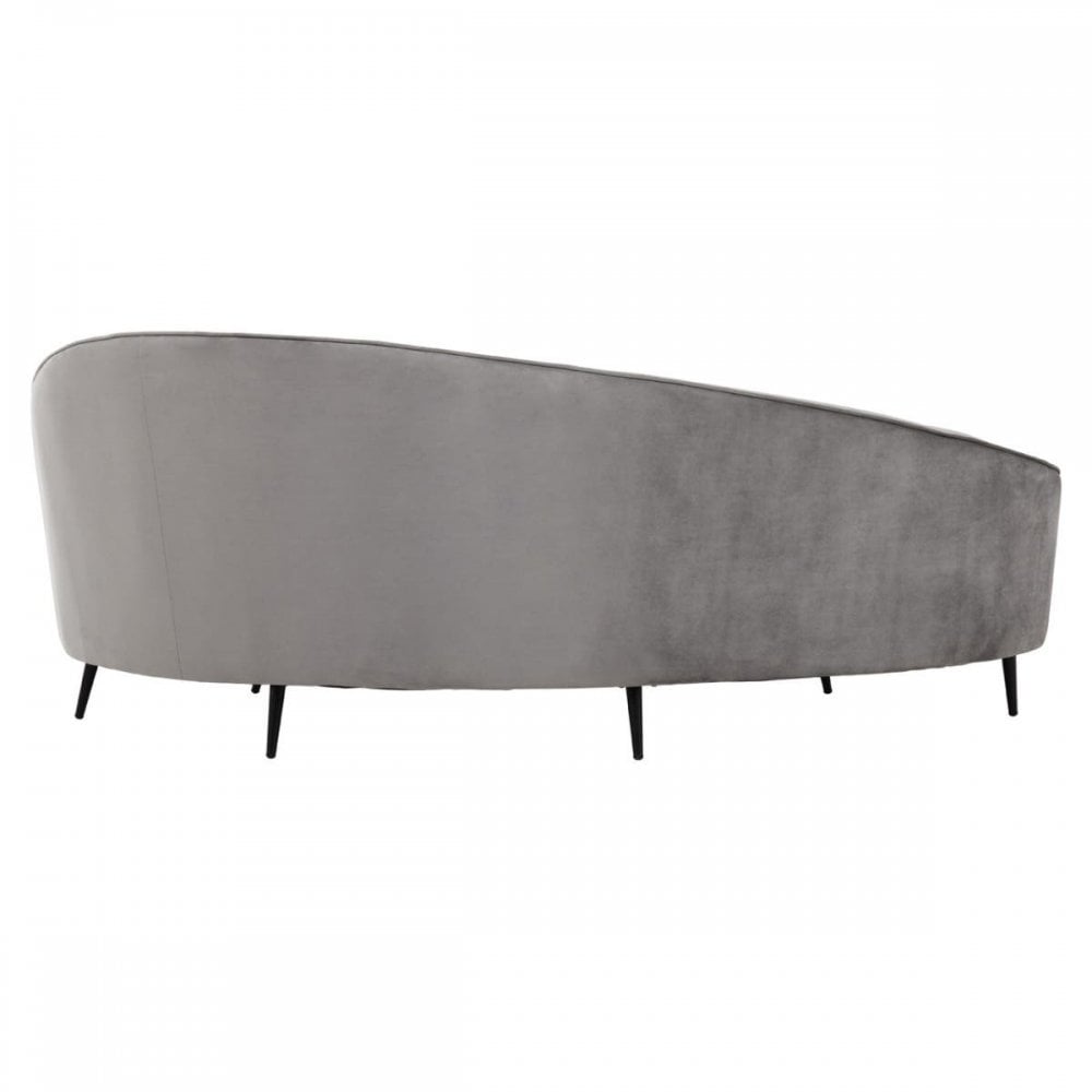 Camila Three Seat Velvet Sofa
