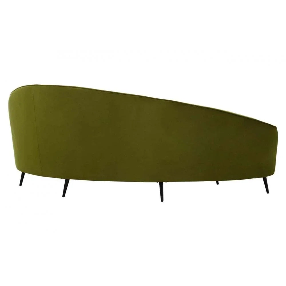 Camila Three Seat Velvet Sofa