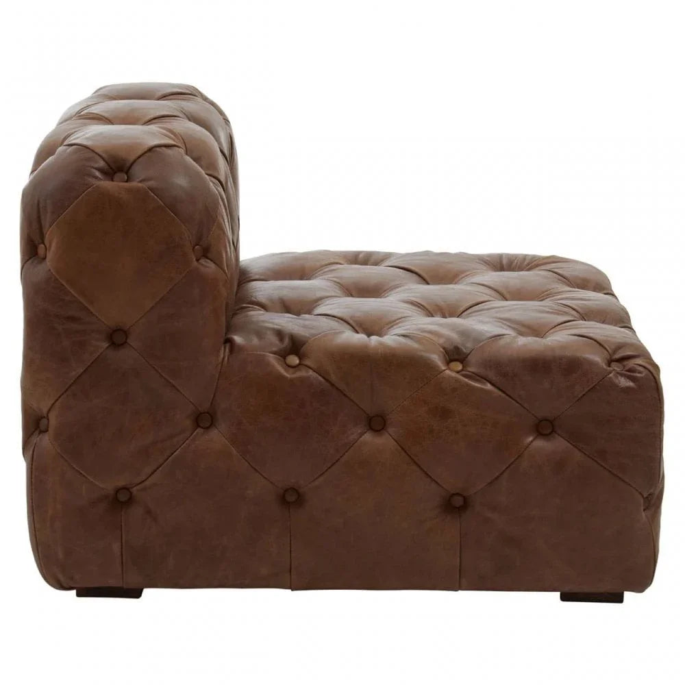 Everett Tufted Leather Chair