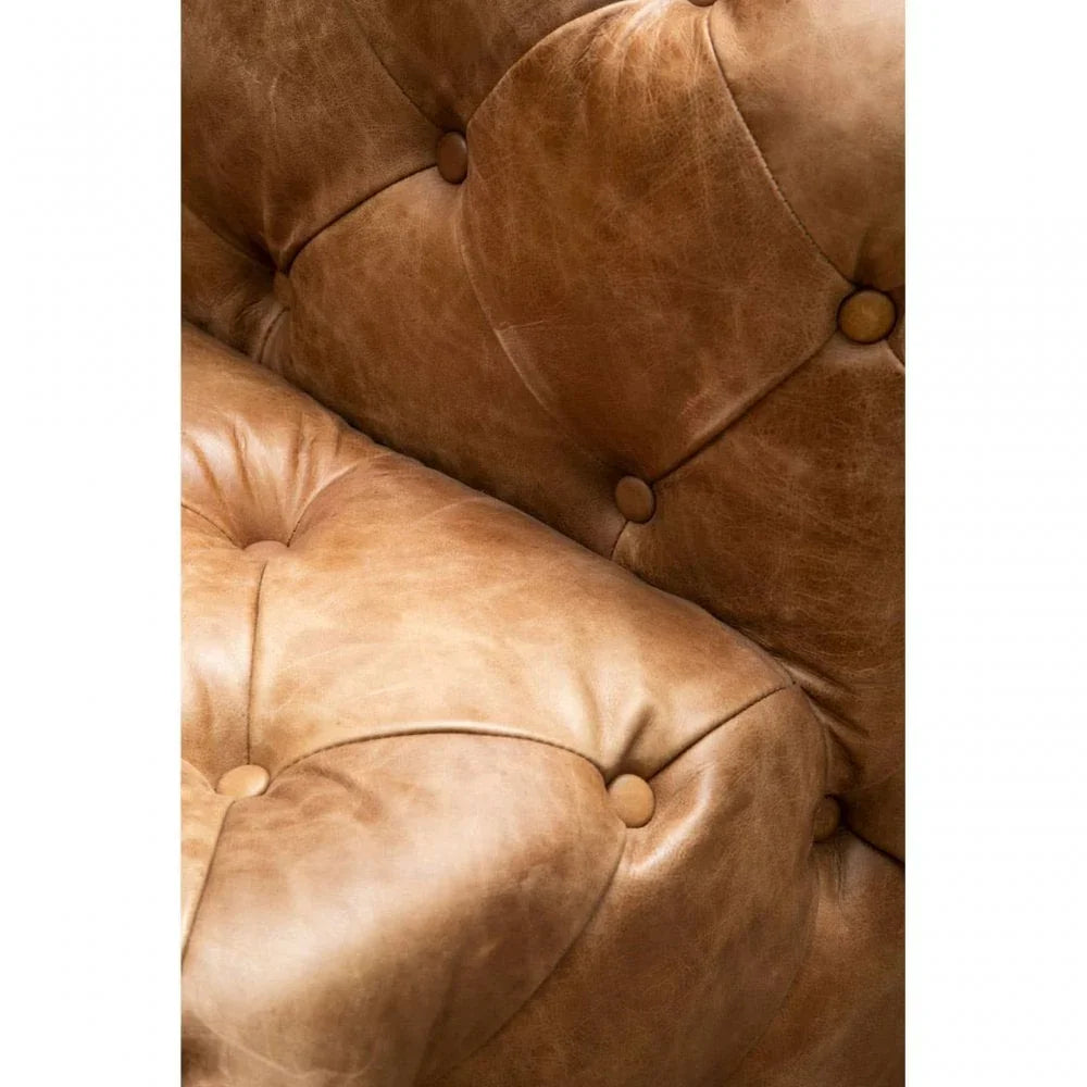 Everett Tufted Leather Chair