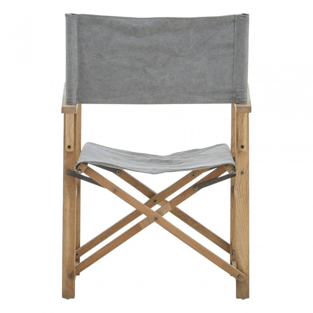 Nathan Grey Linen Directors Chair