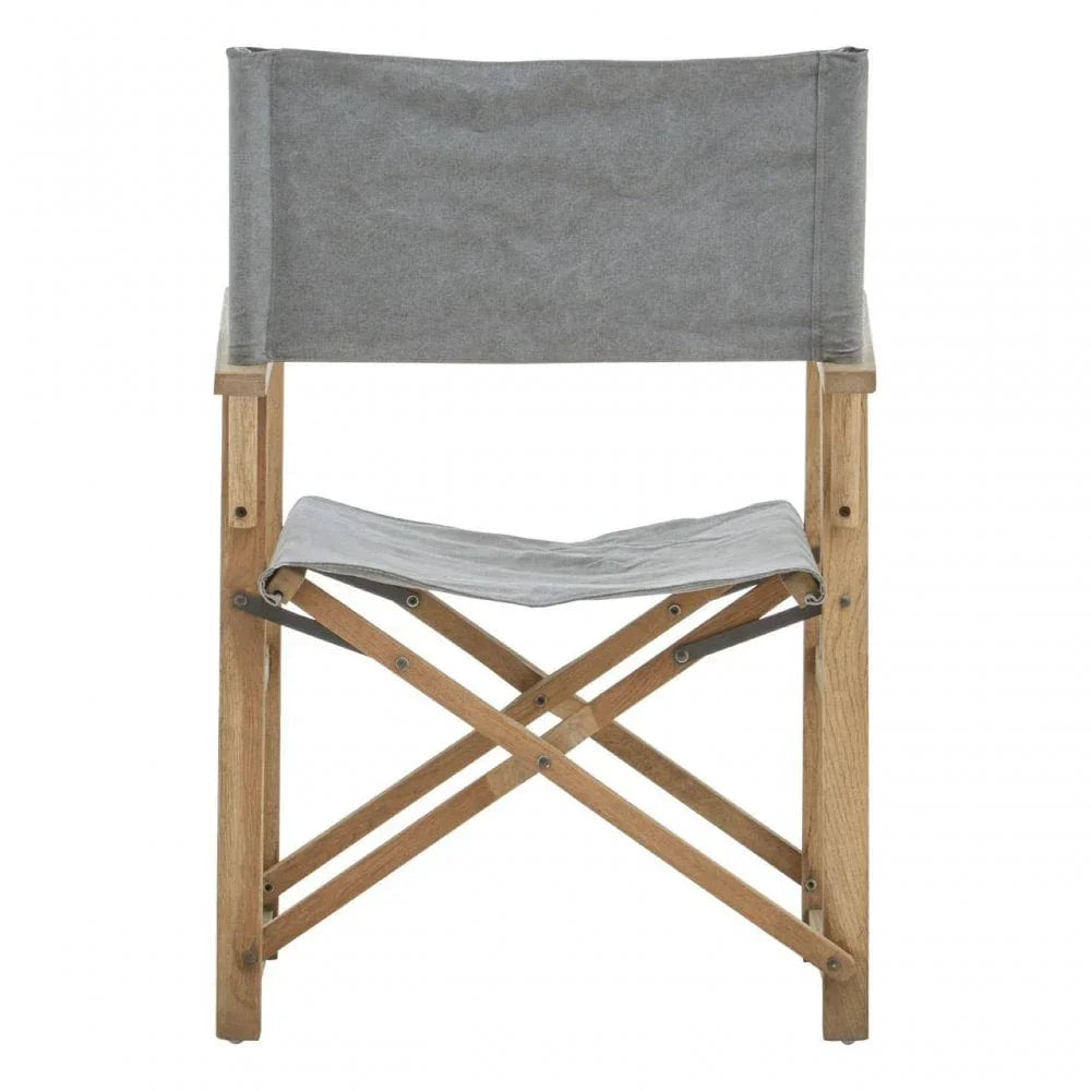 Nathan Grey Linen Directors Chair
