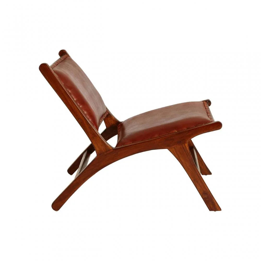 Sterling Cow Leather Lounge Chair